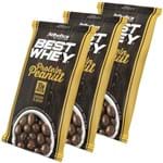 Ficha técnica e caractérísticas do produto Best Whey Protein Peanut - Amendoim com Chocolate ao Leite Protéico C/ 03 Unidades 50g Cada - Atlhetica