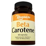 Ficha técnica e caractérísticas do produto Beta Carotene - 60 Cápsulas - Vitaminlife - Vitamina - 60 Cápsulass