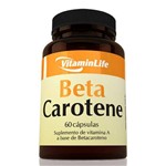 Ficha técnica e caractérísticas do produto Beta Carotene - 60 Cápsulas - Vitaminlife