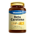 Ficha técnica e caractérísticas do produto Beta Carotene Vitamina a 60 Cápsulas - Vitaminlife