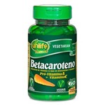 Ficha técnica e caractérísticas do produto Beta Caroteno (500mg) 60 Cápsulas Vegetarianas - Unilife