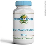Ficha técnica e caractérísticas do produto Betacaroteno 50mg 30 Cápsulas