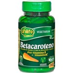 Ficha técnica e caractérísticas do produto Betacaroteno 60 cápsulas de 500mg