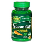 Ficha técnica e caractérísticas do produto Betacaroteno Pró-Vitamina a 60 Cápsulas Unilife