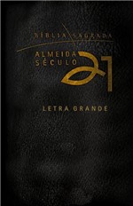 Ficha técnica e caractérísticas do produto Bíblia A21 Letra Grande Luxo - Preta - Vida Nova Editora