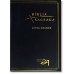 Ficha técnica e caractérísticas do produto Biblia Almeida Século 21 - Letra Normal - Preta