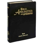 Ficha técnica e caractérísticas do produto Biblia Apologetica Com Apocrifos De Estudo - Capa Luxo Preta - Geografica