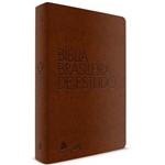 Bíblia Brasileira de Estudo | Almeida Século 21 | Emborrachada | Luxo | Marrom