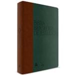 Ficha técnica e caractérísticas do produto Bíblia Brasileira de Estudo Verde e Marrom