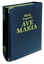 Ficha técnica e caractérísticas do produto Biblia Capanga - Bolso - Azul - Ave Maria
