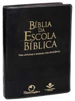 Ficha técnica e caractérísticas do produto Bíblia da Escola Bíblica - Preta (Preto)