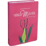 Ficha técnica e caractérísticas do produto Biblia da Mulher, a - Bordas Floridas - Rosa - Sbb - 1