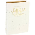 Ficha técnica e caractérísticas do produto Bíblia da Mulher Capa Branca Borda Dourada