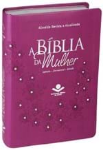 Ficha técnica e caractérísticas do produto Bíblia da Mulher Media - Capa Vinho com Pedras - Ra