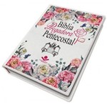 Ficha técnica e caractérísticas do produto Biblia da Pregadora Pentecostal + 1002 Esboços - Luxo Branca Bordas Floridas