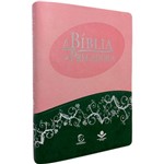Bíblia da Pregadora - RA - Luxo Duotone - Rosa e Verde