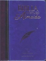 Ficha técnica e caractérísticas do produto Biblia de Estudo Almeida - Couro Sintetico Azul e Preta - Sbb - 1