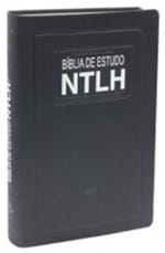 Ficha técnica e caractérísticas do produto Biblia de Estudo Couro Sint Azul Escovado Ntlh - Ntlh065e - Sbb