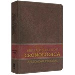 Ficha técnica e caractérísticas do produto Bíblia de Estudo Cronológica Aplicação Pessoal - Tarja Marrom - Cpad