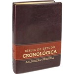 Ficha técnica e caractérísticas do produto Bíblia de Estudo Cronológica Aplicação Pessoal - Tarja Marrom