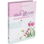 Ficha técnica e caractérísticas do produto Bíblia de Estudo da Mulher Leitura Devocional Ra - Grande Luxo - Floral Tulipas