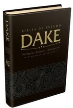 Ficha técnica e caractérísticas do produto Bíblia de Estudo Dake - Preta - Editora Atos