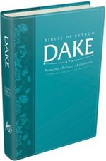 Ficha técnica e caractérísticas do produto Bíblia de Estudo Dake - Turquesa - Editora Atos