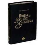 Ficha técnica e caractérísticas do produto Bíblia de Estudo de Genebra Preta