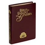 Ficha técnica e caractérísticas do produto Bíblia de Estudo Genebra Ra - Emborrachada 2° Edição Revista e Ampliada - Vinho Nobre