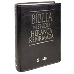 Ficha técnica e caractérísticas do produto Bíblia de Estudo Herança Reformada - Preta