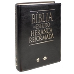 Ficha técnica e caractérísticas do produto Bíblia de estudo herança reformada - Preta