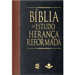 Ficha técnica e caractérísticas do produto Bíblia de Estudo | Herança Reformada | RA | Preta e Marrom