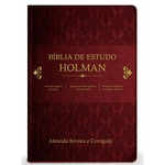 Ficha técnica e caractérísticas do produto Bíblia de Estudo Holman - Vinho