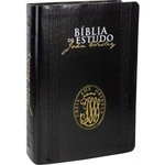 Ficha técnica e caractérísticas do produto Bíblia De Estudo John Wesley Preta