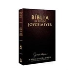 Bíblia de Estudo Joyce Meyer Média Letra Grande - Luxo Café
