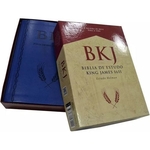 Ficha técnica e caractérísticas do produto Bíblia De Estudo King James Fiel 1611 - Estudos Holman Azul