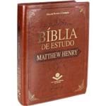 Bíblia de Estudo - Matthew Henry - Marrom - Nova Edição
