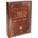 Ficha técnica e caractérísticas do produto Bíblia de Estudo Matthew Henry Marrom