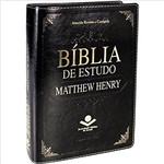 Ficha técnica e caractérísticas do produto Bíblia de Estudo Matthew Henry - Preta - Vendedordebiblias
