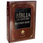 Ficha técnica e caractérísticas do produto Bíblia de Estudo Matthew Henry Preta