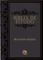 Ficha técnica e caractérísticas do produto Bíblia de Estudo- Matthew Henry Preto
