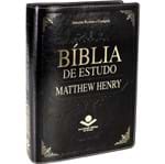 Ficha técnica e caractérísticas do produto Bíblia de Estudo Matthew Henry RC Preta