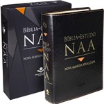 Ficha técnica e caractérísticas do produto Biblia De Estudo Naa - Capa Luxo Preta - Sbb