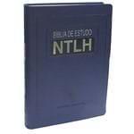 Ficha técnica e caractérísticas do produto Bíblia de Estudo Ntlh - Azul
