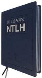 Ficha técnica e caractérísticas do produto Bíblia de Estudo Ntlh Grande - Capa Luxo Azul