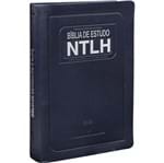 Ficha técnica e caractérísticas do produto Bíblia de Estudo NTLH Média Azul
