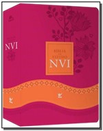 Ficha técnica e caractérísticas do produto Biblia de Estudo Nvi - Capa Feminina - Luxo Rosa e - Vida