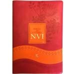 Ficha técnica e caractérísticas do produto Bíblia de Estudo NVI Capa Luxo Rosa e Laranja C/ Índice