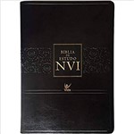 Ficha técnica e caractérísticas do produto Bíblia de Estudo Nvi - Capa Pu Preta C/ Índice