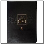Ficha técnica e caractérísticas do produto Biblia de Estudo Nvi Capa Pu Preto com Indice -